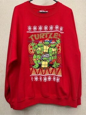Teenage Mutant Ninja Turtles - Christmas Sweater - Size XL